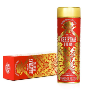 Mariage Freres Christmas Pudding – czarna herbata o aromacie pralinek, wanilii i karmelu w szklanym flakonie 80 g