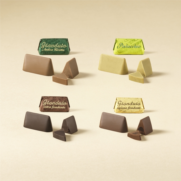 Venchi Gianduiotti Gift Box Core Collection - zestaw włoskich pralin gianduiotti 110 g