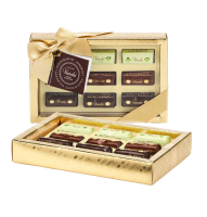 Venchi Ingots Golden Gift Box - zestaw prezentowy z włoskimi pralinami 130 g