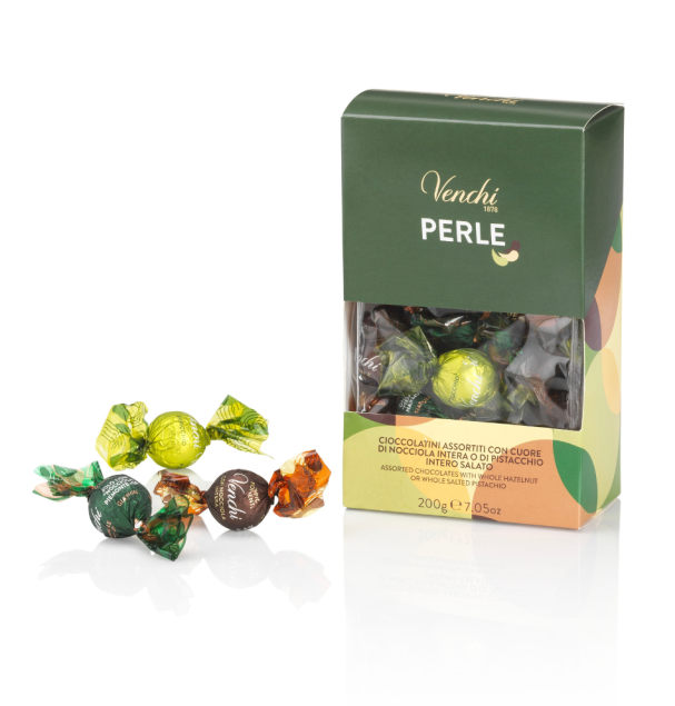 Venchi Pearl Treat Bag - torebka z włoskimi czekoladkami na prezent 200 g