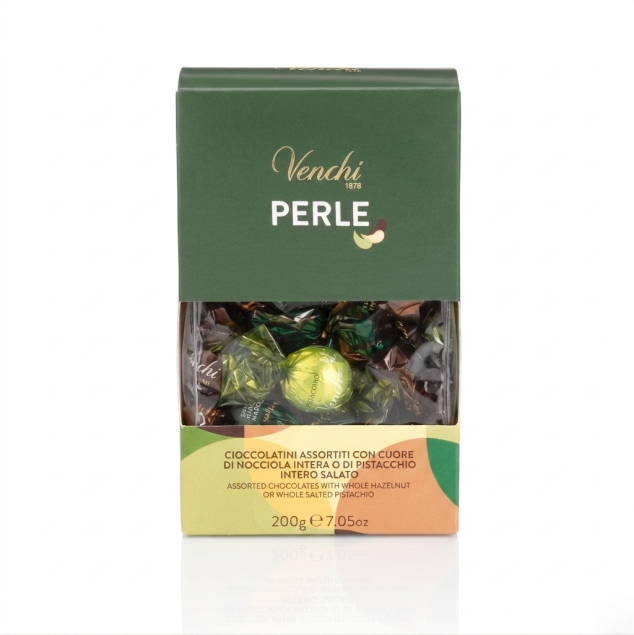 Venchi Pearl Treat Bag - torebka z włoskimi czekoladkami na prezent 200 g