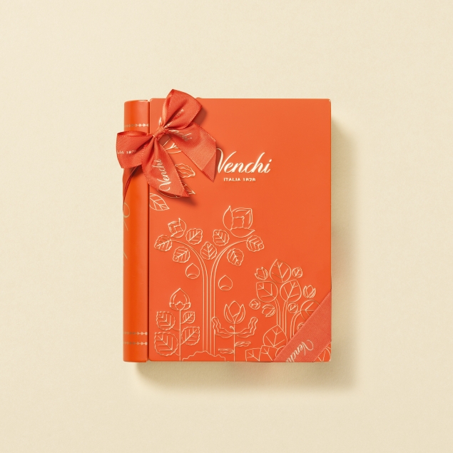 Venchi Maxi Book Core Collection - włoskie czekoladki w dużej metalowej książce 203 g