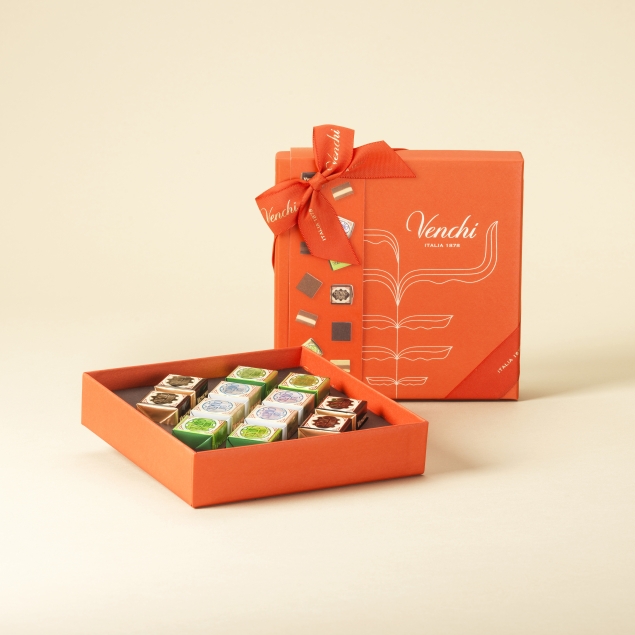 Venchi Cremini Selection Core Collection - włoskie praliny Cremini na prezent 127 g