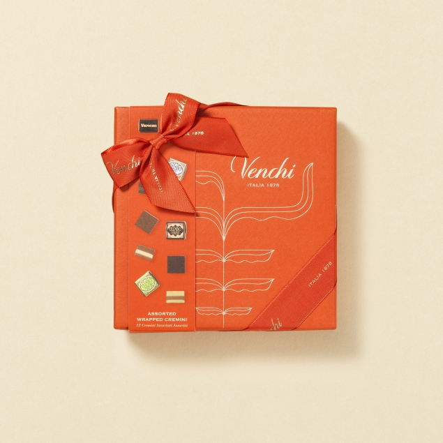 Venchi Cremini Selection Core Collection - włoskie praliny Cremini na prezent 127 g