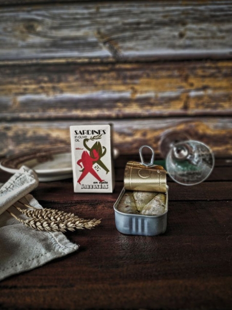Jose Gourmet Sardines with olive oil - portugalskie sardynki w oliwie z oliwek 120 g