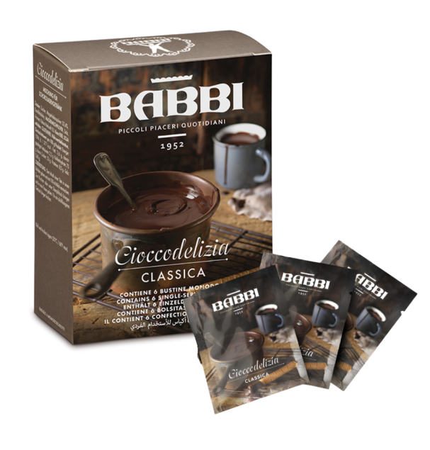 Babbi Cioccodelizia Family Classica - czekolada do picia (6 saszetek)