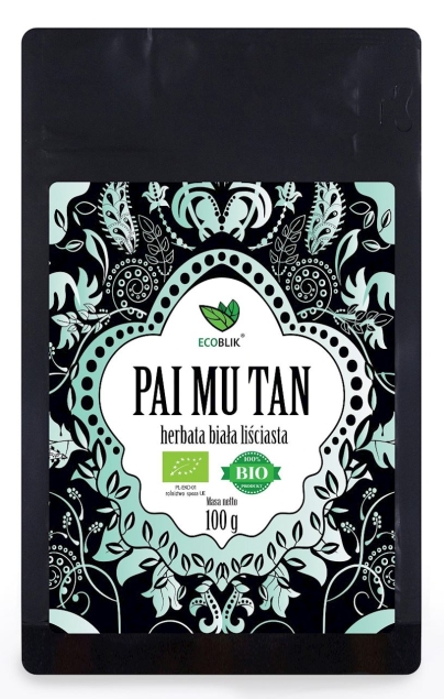 ECOBLIK Herbata Biała Pai Mu Tan Bio 100g