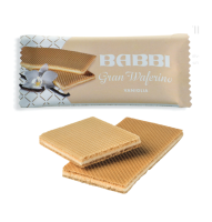 Babbi GranWaferino Espositore Vaniglia - włoski wafelek waniliowy 30 g