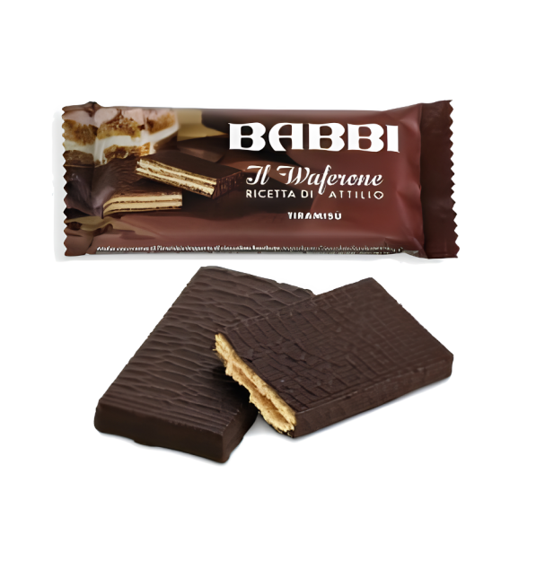 Babbi Il Waferone Ricetta Attilio Tiramisu - włoski wafelek tiramisu 30 g