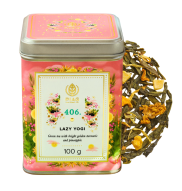 Piag Tea Lazy Yogi N°406 – zielona herbata z ananasem w puszce 100 g