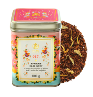 Piag Tea African Earl Grey N°917 – rooibos z bergamotką w puszce 100 g