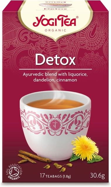 YOGI TEA Herbatka Detox Bio (17 X 1,8 G)
