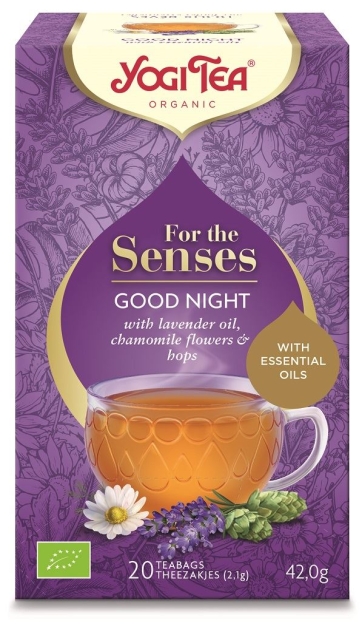 Yogi Tea Herbatka Dla Zmysłów Na Dobranoc Bio (20 X 2,1 G)