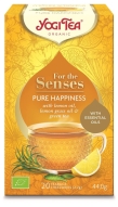 Yogi Tea Herbatka Dla Zmysłów Szczęście Bio (20 X 2,2 G)