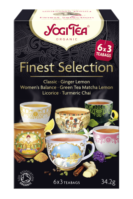 Yogi Tea Herbatka Ekspresowa Finest Selection (mix Herbatek) Bio (6 X 3 Torebki)