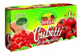 Pomidory Kostka Cubatti Divella 3x400g 