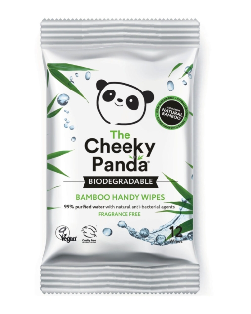 CHEEKY PANDA Chusteczki Bambusowe Nawilżane 12 Szt - Cheeky Panda