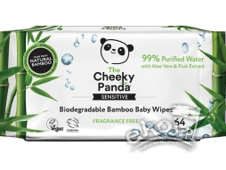 Chusteczki Bambusowe Nawilżane Dla Dzieci 64 Szt - Cheeky Panda