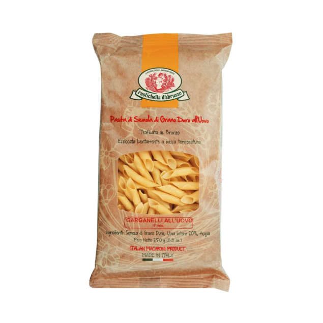 Rustichella d'Abruzzo Garganelli – makaron jajeczny 250 g