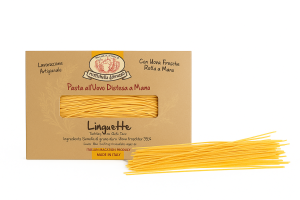 Rustichella d'Abruzzo Linguette klasyczny włoski makaron jajeczny 250 g