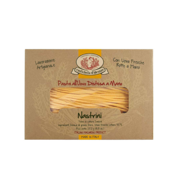 Rustichella d'Abruzzo Nastrini all’uovo – makaron jajeczny 250 g