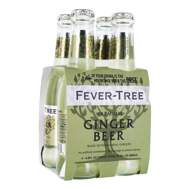 Fever Tree Ginger Beer 4x200ml