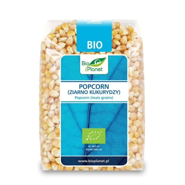 Bio Planet Popcorn (ziarno kukurydzy) Bio 400g