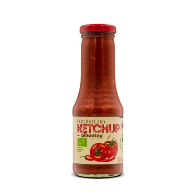 Dary Natury Ketchup Pomidorowy Pikantny Eko 300g