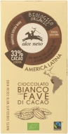 Czekolada Biała Z Kawałkami Kakao Fair Trade Bio 100 G 
