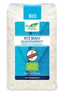 Bio Planet Ryż Biały Długoziarnisty Bezglutenowy Bio 500g