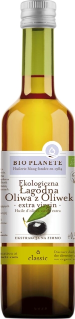 Bio Planet Oliwa Z Oliwek Extra Virgin Bio 500ml