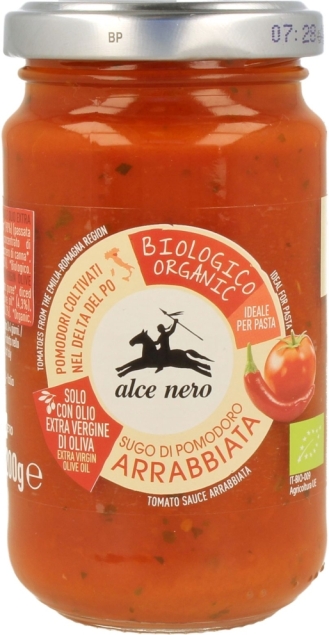 Alce Nero Sos Pomidorowy Arrabiata Bio 350 G - Alce Nero
