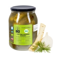 Sątyrz Ogórki Kołobrzeskie Kiszone BIO 400 g