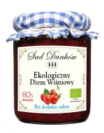 Sad Danków Dżem Wiśnia 80% Bio 260g