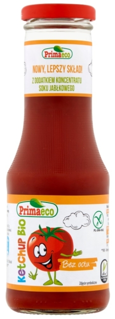 PRIMAECO Ketchup Dla Dzieci Bio 315g