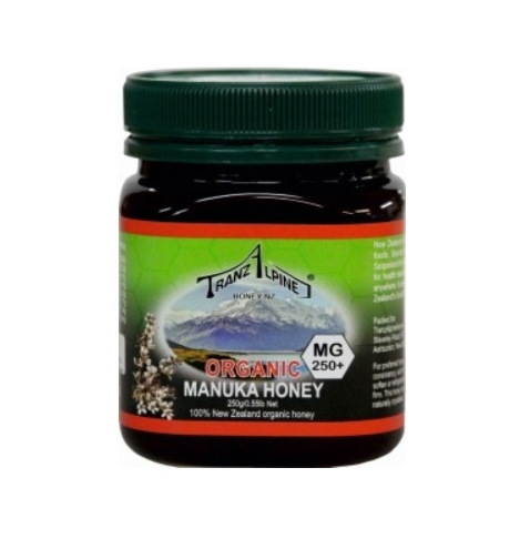 Tranzalpine Miód Manuka Mgo250+ Bio 250g Tranz Alpine