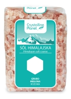 Crystalline Planet Sól Himalajska Różowa Grubo Mielona 600 G