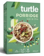 Turtle Owsianka Z Jagodami Goji I Nasionami Chia Bezglutenowa Bio 400 G