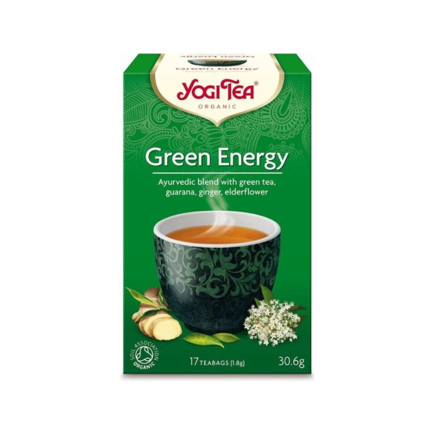 Yogi Tea Herbatka Zielona Energia Bio (17 X 1,8g) 30,6g
