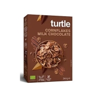 Turtle Płatki Kukurydziane W Polewie Z Mlecznej Czekolady Bez Glutenu Bio 250g Turtle