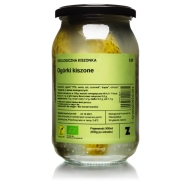 Delikatna.bio Kiszone Ekologiczne Ogórki 900g Zakwasownia