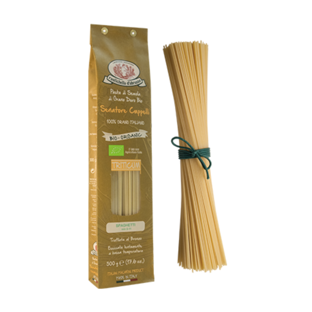 Rustichella d'Abruzzo Spaghetti Senatore Cappelli BIO makaron 500 g