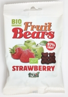 House Of Denmark Żelki (misie) Jabłko-truskawka Bezglutenowe Bio 50 G - House Of Denmark