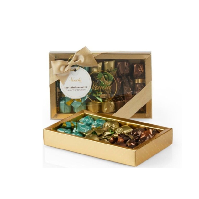 Venchi Mieszanka Czekoladek Golden Gift Box Truffles Venchi 125g