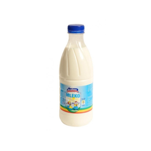 Mleko Butelka 1l 2% Strzałkowo