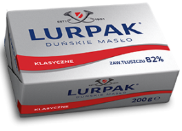 Duńskie Masło Extra 200g Lurpak