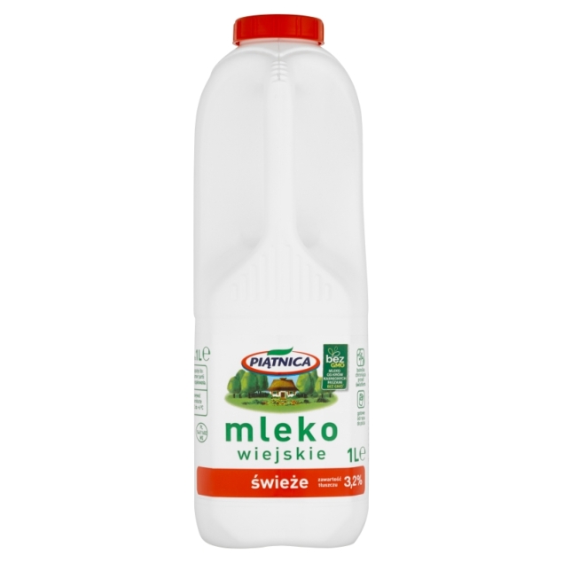 Piątnica Mleko Wiejskie 1l 3,2% But