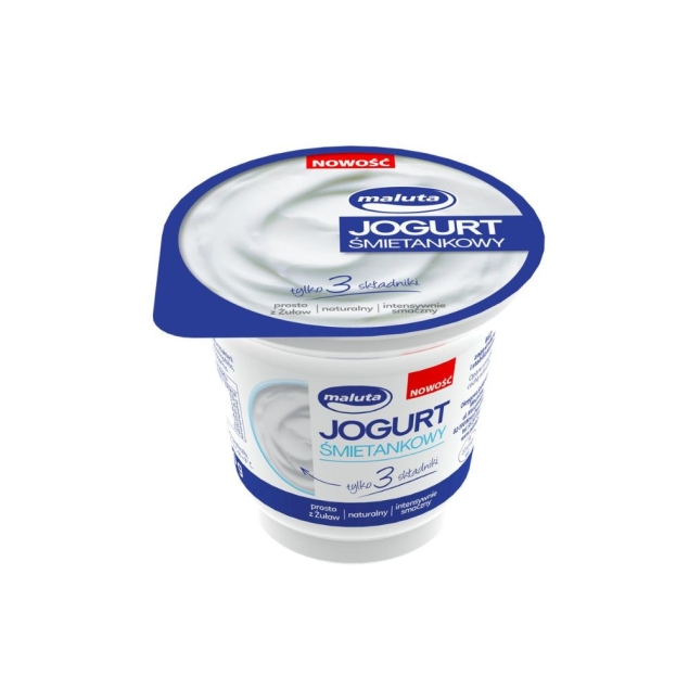 Maluta Jogurt Śmietankowy 9%tł. 220g